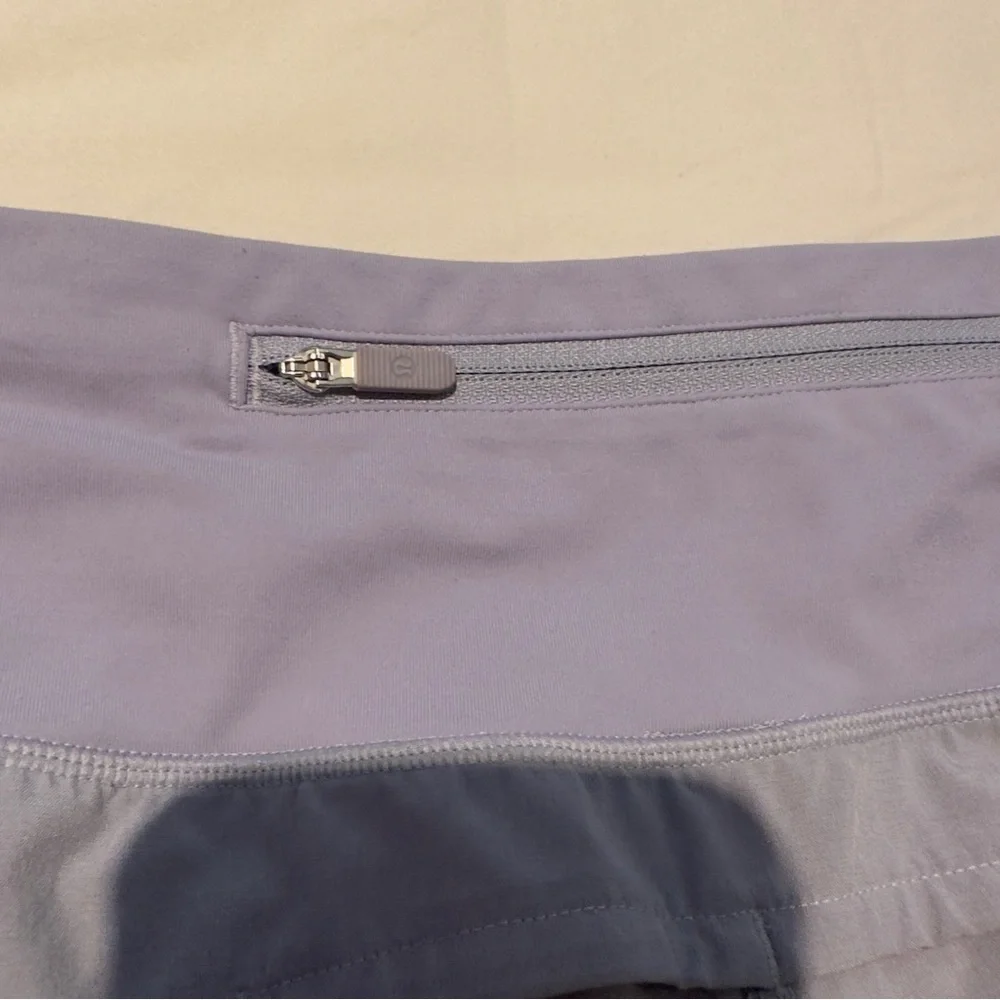 Lululemon Run Times Shorts II *4" Speed Up Size 8 Berry Mist Running Exercise - Picture 14 of 14